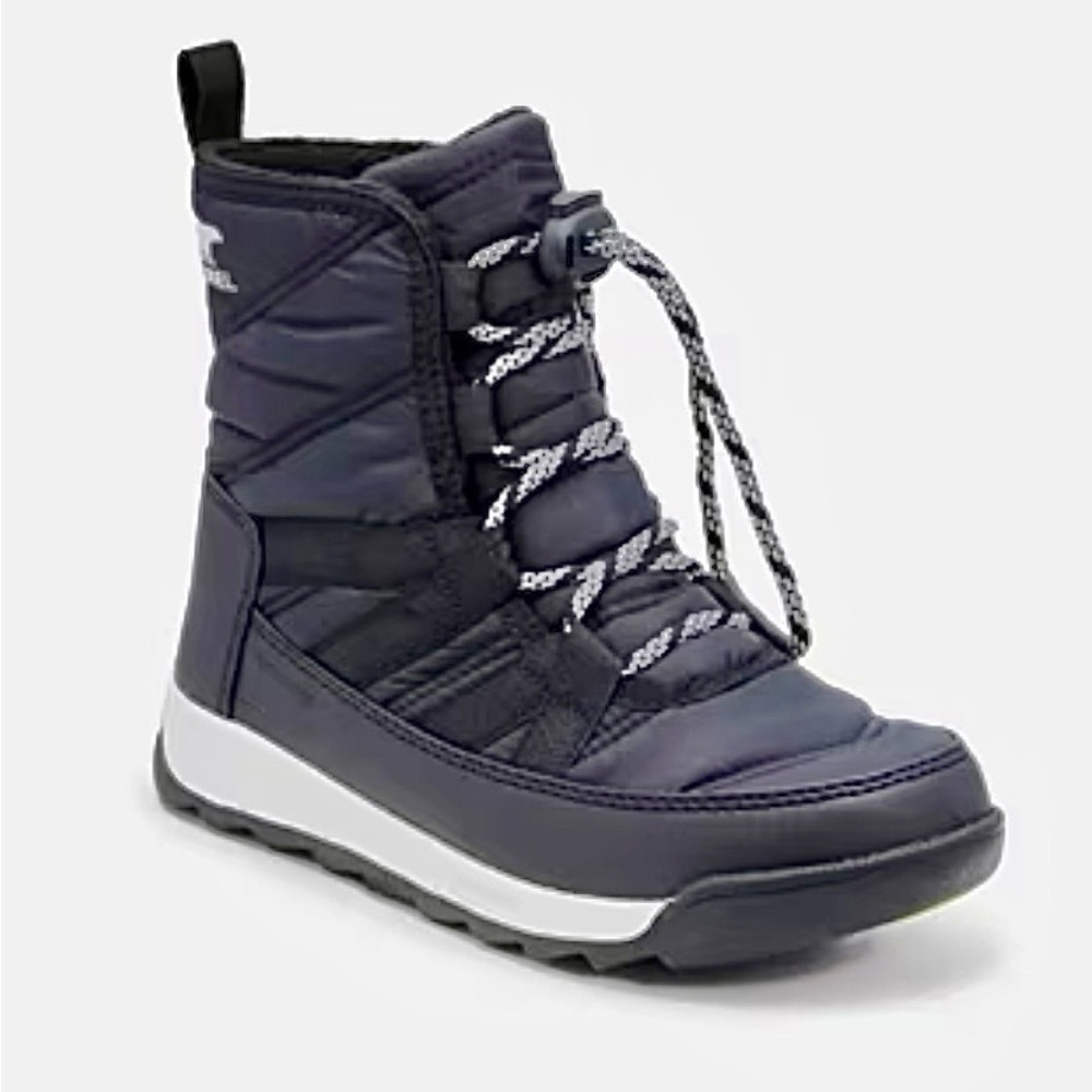 Sorel Kids Snow Boot in Dark Blue and Black